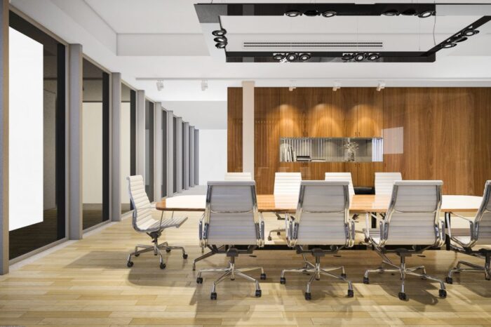 3d rendering business meeting room on high rise office building e1604307631677.jpg